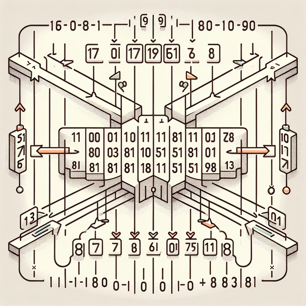 Binary to Decimal Conversion Chart